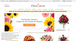 Desktop Screenshot of floraqueen.de