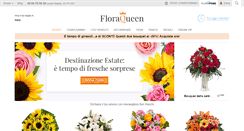 Desktop Screenshot of floraqueen.it