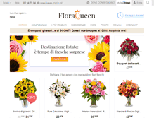 Tablet Screenshot of floraqueen.it